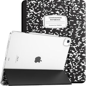 TiMOVO for iPad Air 13 Inch Case M2 2024, Slim Stand Cover for iPad Air 13-inch, Support Touch ID, Auto Wake/Sleep Smart Shell with Translucent Back, iPad Air 13 Case, Space Gray