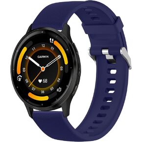 22mm Quick Released Watch Band for Garmin Venu 3 / Garmin Venu 2 (ONLY), Silicone Wrist Straps Women Men Replacement Bands Compatible for Garmin Venu 3 / Garmin Venu 2 Smartwatch