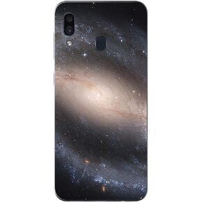 MightySkins Skin for Samsung Galaxy A20 / A30 - Galaxy Bots | Protective, Durable, and Unique Vinyl Decal wrap Cover | Easy to Apply, Remove, and Change Styles | Made in The USA (SAGA20-Galaxy Bots)