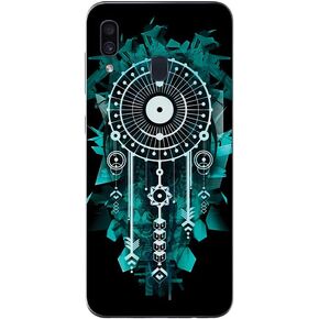 MightySkins Skin for Samsung Galaxy A20 / A30 - Wild Rain | Protective, Durable, and Unique Vinyl Decal wrap Cover | Easy to Apply, Remove, and Change Styles | Made in The USA