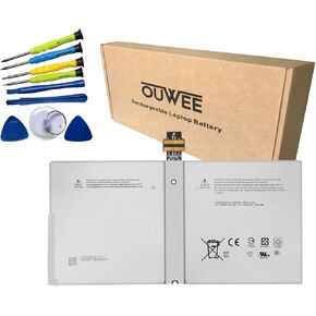 DYNR01 Tablet Battery Compatible with Microsoft Surface Pro 4 1724 12.3 inch Series Notebook G3HTA027H 7.5V 38.2Wh 5087mAh Tools