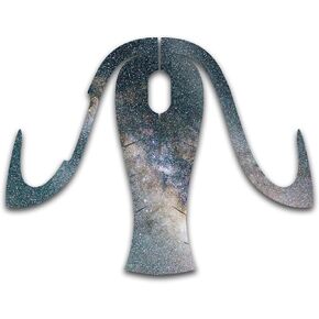 MightySkins Glossy Glitter Skin Compatible With Logitech Control Plus M510 Mouse - Galactic Landscape | Protective, Durable High-Gloss Glitter Finish | Easy to Apply and Change Style | Made in The USA