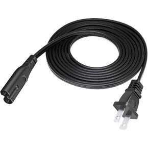 8.2ft 2 Prong Power Cable Replacement for TCL Roku Smart TV 32S3800 43UP130 55FS3750 40FD2700 40FS3750 40FS3800 TV AC Power Cord Cable
