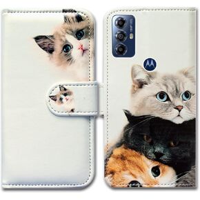 Bcov Moto G Play 2023 Case, Dream Catcher Galaxy Sky Leather Flip Phone Case Wallet Cover with Card Slot Holder Kickstand for Motorola Moto G Play 2023