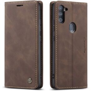 Samsung Galaxy A11 Case,Galaxy A11 Wallet Case with Card Holder,Magnetic Stand Leather Flip Case Wallet for Samsung Galaxy A11(2020) 6.4 inch (Black)