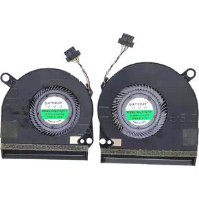 Replacement New Laptop CPU+GPU Cooling Fan for HP Envy 13-AD 13-AD104TX TPN-I127 TPN-I128 Series 928460-001 928461-001 ND55C03-16L08 ND55C03-16L09 6033B0054101 6033B0054201 DC5V 0.5A Fan