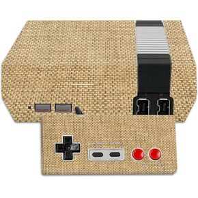 MightySkins Skin Compatible with Nintendo NES Classic Edition wrap Cover Sticker Skins Wood Weave