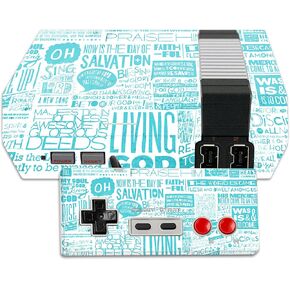 MightySkins Skin Compatible with Nintendo NES Classic Edition wrap Cover Sticker Skins Faith