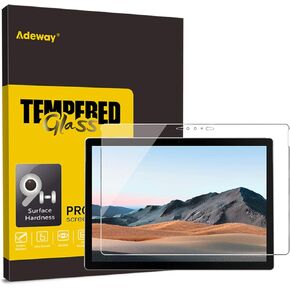Adeway Tempered Glass Surface Book 3 Screen Protector 13.5 Inch, Precise Cutout 9H Tempered Glass,High Sensitive
