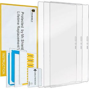 Mr.Shield Designed For Microsoft Surface Pro 4 Premium Clear Screen Protector [3-PACK] with Lifetime Replacement