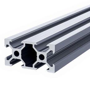 2000mm T Slot 20x40 Aluminum Extrusion European Standard Silver Extruded Aluminum Anodized Linear Rail High Strength Guide Frame for 3D Printer Parts and CNC DIY Workbench(5PCS, 78.74 Inches)