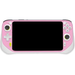 MightySkins Skin Compatible with Logitech G Cloud Gaming Handheld - Solid Pink | Protective, Durable, and Unique Vinyl Decal wrap Cover | Easy to Apply, Remove, and Change Styles | Made in The USA
