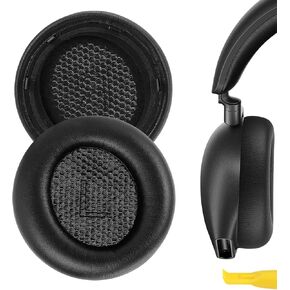 Geekria QuickFit Replacement Ear Pads for Alienware AW920H Headphones Ear Cushions, Headset Earpads, Ear Cups Cover Repair Parts (Black)