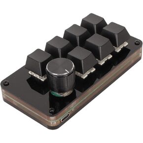 Blue Keys Macro Programming Mini Keyboard Gaming Keypad Mechanical Upgrade for OSU Knob Key Line Separation Green Axis for Ease of Programming and Shortcuts Superior Performance