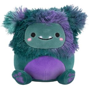 Squishmallows Original 14-Inch Woxie Magenta Bigfoot with Tie-Dye Mane - Official Jazwares Large Plush