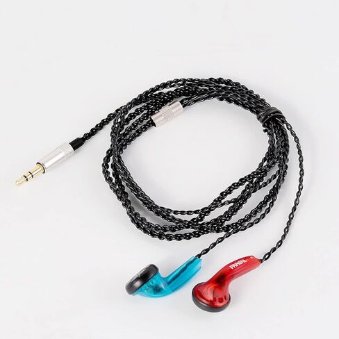 FAAEAL Snow-Lotus 1.0 HiFi سماعة أذن 64 أوم DIY واضحة ومتوازنة جودة الصوت سماعات موسيقى DJ (Snow-Lotus 1.0، شفاف) in Kuwait