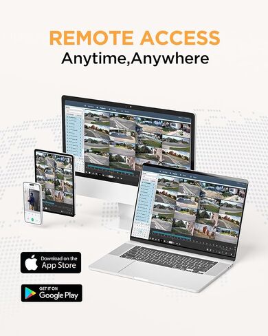 نظام كاميرا أمان 32 قناة، 20 × 5 ميجابكسل سلكية IK10 كاميرات IP PoE مقاومة للتخريب في الهواء الطلق مع اكتشاف الإنسان بالذكاء الاصطناعي، ميكروفون مدمج، وصول عن بعد، 4K 32CH NVR 8 تيرابايت HDD، PD54A2032-5M in Kuwait
