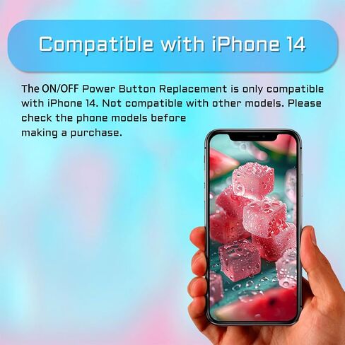 for iPhone 14 Power Button Replacement Repair Control Switch On Off Button Flex Cable Replace Connection Assembly for iPhone14 Pre-Installed Metal Bracket Holder in Saudi Arabia
