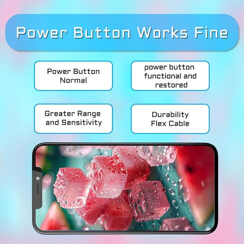 for iPhone 14 Power Button Replacement Repair Control Switch On Off Button Flex Cable Replace Connection Assembly for iPhone14 Pre-Installed Metal Bracket Holder in Saudi Arabia