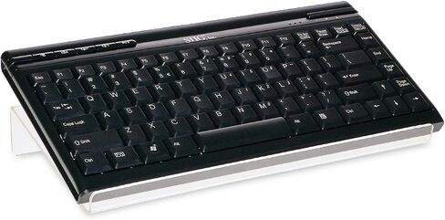 Source One Premium Tilted Keyboard Stand for Ergonomic, Clear Acrylic (Full) in Saudi Arabia