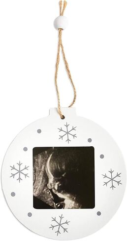 Baby Sonogram Picture Frame, Ultrasound Christmas Ornament (4 Inches) in Saudi Arabia