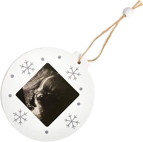 Baby Sonogram Picture Frame, Ultrasound Christmas Ornament (4 Inches) in Saudi Arabia