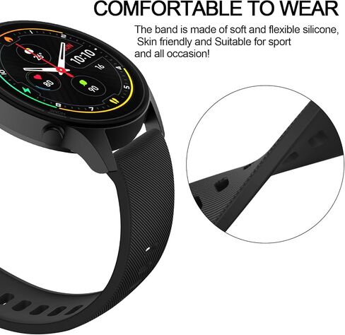 22mm Quick Released Watch Band for Garmin Venu 3 / Garmin Venu 2 (ONLY), Silicone Wrist Straps Women Men Replacement Bands Compatible for Garmin Venu 3 / Garmin Venu 2 Smartwatch in Saudi Arabia