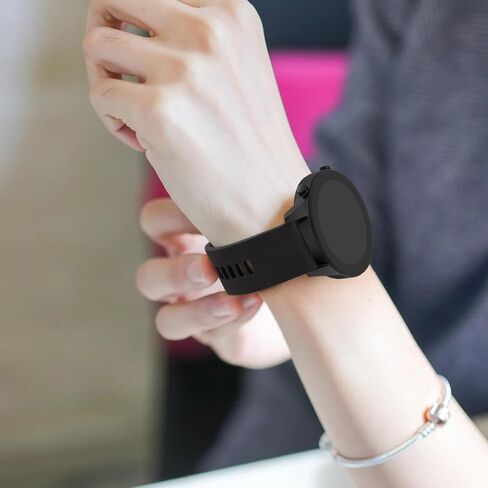 22mm Quick Released Watch Band for Garmin Venu 3 / Garmin Venu 2 (ONLY), Silicone Wrist Straps Women Men Replacement Bands Compatible for Garmin Venu 3 / Garmin Venu 2 Smartwatch in Saudi Arabia
