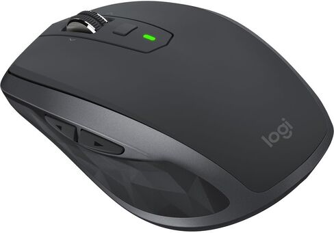 Logitech MX Anywhere 2S Wireless Mouse (Graphite) Bundle MX Keys Mini Wireless Keyboard (Black) + Mouse Pad (Black) + Microfiber Cleaning Cloth in Saudi Arabia