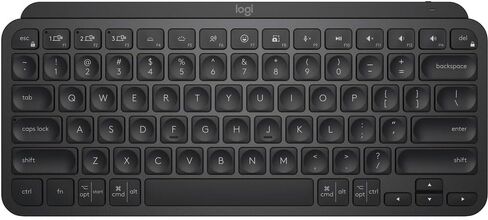 Logitech MX Anywhere 2S Wireless Mouse (Graphite) Bundle MX Keys Mini Wireless Keyboard (Black) + Mouse Pad (Black) + Microfiber Cleaning Cloth in Saudi Arabia