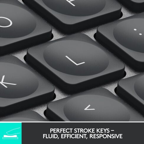 Logitech MX Anywhere 2S Wireless Mouse (Graphite) Bundle MX Keys Mini Wireless Keyboard (Black) + Mouse Pad (Black) + Microfiber Cleaning Cloth in Saudi Arabia