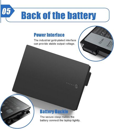 بطارية كمبيوتر محمول Dentsing 7WNW1 متوافقة مع Dell Latitude 7424 5424 5420 Rugged Extreme Series Notebook DMF8C 0DMF8C 0DMF8C DMF8C GK3D3 0GK3D3 07WNW1 11.4V 51Wh/4342mAh 3-Cell in Saudi Arabia