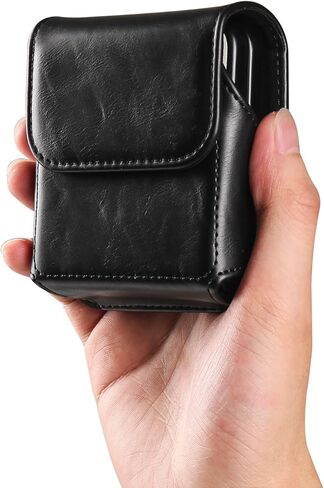 Flip Cell Phone Holster Belt Clip Case for Samsung Galaxy Z Flip 5, Z Flip 4, Z Flip 3 5G, Z Flip 5G, Z Flip, Motorola Razr+ Plus 2023, Razr 40 Ultra, Razr 2022 2020 2019 Phone Belt Loop Pouch (Black) in Saudi Arabia