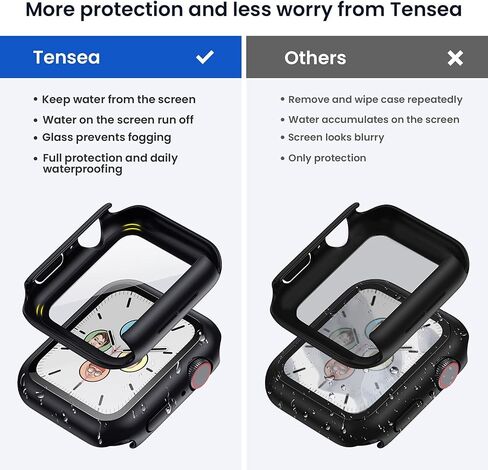 Tensea for Apple Watch Screen Protector Case 40mm SE 3/2nd/SE/Series 6/5/4 in Kuwait