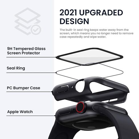 Tensea for Apple Watch Screen Protector Case 40mm SE 3/2nd/SE/Series 6/5/4 in Kuwait
