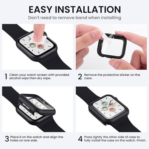Tensea for Apple Watch Screen Protector Case 40mm SE 3/2nd/SE/Series 6/5/4 in Kuwait
