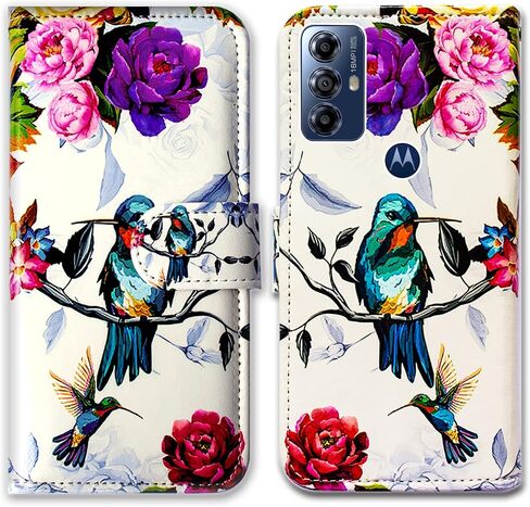 حافظة Bcov Moto G Play 2023، حافظة هاتف Dream Catcher Galaxy Sky جلدية قلابة مع فتحة للبطاقة ومسند لهاتف Motorola Moto G Play 2023 in Kuwait