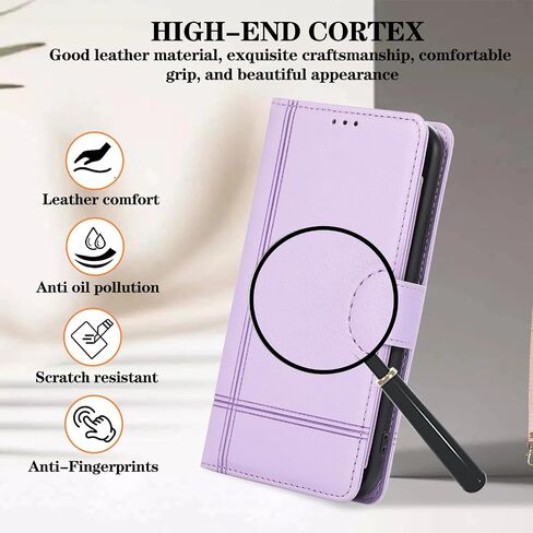Compatible with Samsung Galaxy S23 Ultra 5G Wallet Case Wrist Strap, Crossbody Strap, Mirror PU Leather Flip Stand Cell Phone Cover for S23Ultra 23S S 23 23Ultra 6.8 inch Women Men Rose Gold in Saudi Arabia