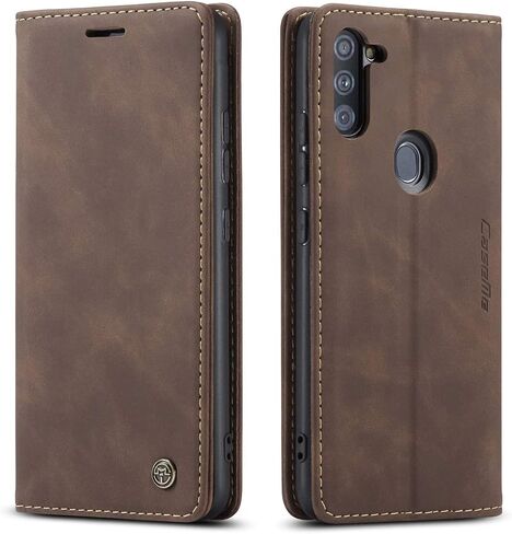 Samsung Galaxy A11 Case,Galaxy A11 Wallet Case with Card Holder,Magnetic Stand Leather Flip Case Wallet for Samsung Galaxy A11(2020) 6.4 inch (Black) in Saudi Arabia