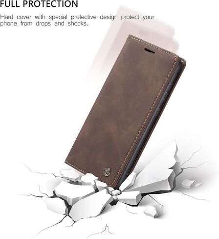 Samsung Galaxy A11 Case,Galaxy A11 Wallet Case with Card Holder,Magnetic Stand Leather Flip Case Wallet for Samsung Galaxy A11(2020) 6.4 inch (Black) in Saudi Arabia