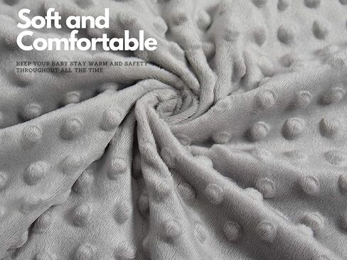 Baby Plush Minky Blanket Double Layer with Dotted Backing for Baby Girl or Baby Boy (Halloween 3) in Kuwait