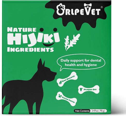 Orlpevet Teeth Clean Powder for Dogs, Dog Breath Freshener, Tartar,Plaque Remover, Dental Care Powder for Small,Medium,Large Dogs, Organic pet supplies-75g in Saudi Arabia