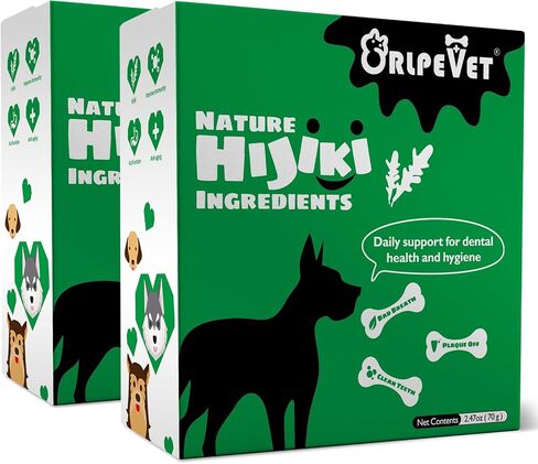 Orlpevet Teeth Clean Powder for Dogs, Dog Breath Freshener, Tartar,Plaque Remover, Dental Care Powder for Small,Medium,Large Dogs, Organic pet supplies-75g in Saudi Arabia