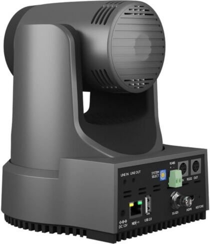 كاميرا PTZOptics Move 4K SDI/HDMI/USB/IP PTZ مع حزمة تكبير بصري 12x (رمادي) مع دعامة تثبيت على الحائط صغيرة عالمية من HuddleCamHD HCM-1 ومناديل تنظيف 5 عبوات in Saudi Arabia