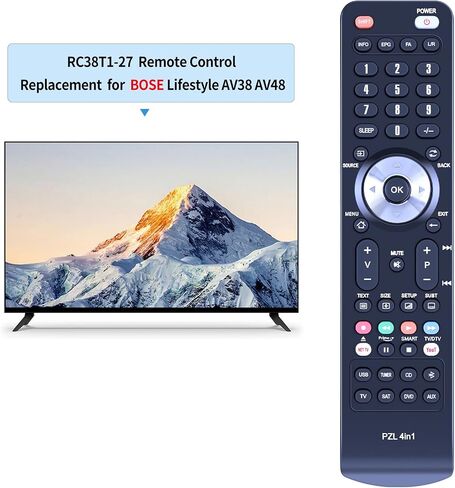 PZL RC38T1-27 Replacement Remote Control for Bose Lifestyle AV38 AV48 Mediacenter in Saudi Arabia