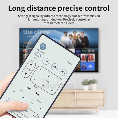 New Replacement Remote Control fit for Bose Wave Radio II AWR1B1 AWR1B2 white in Saudi Arabia
