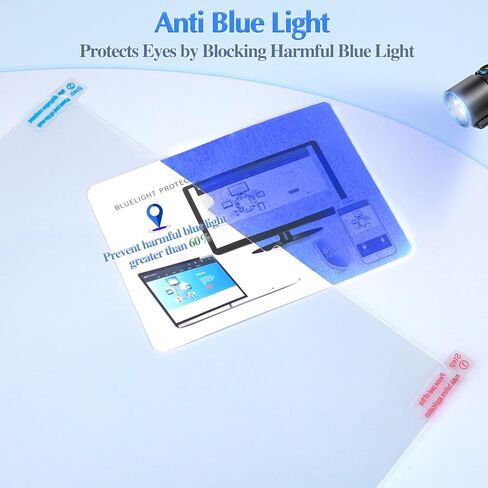 [2 Pack] Anti Blue Light Screen Protector Compatible with iPad Pro 12.9'', Matte Paper Screen Protector for Study and Work, Eye Protection Anti-blue Light Filter, Anti Glare in Saudi Arabia