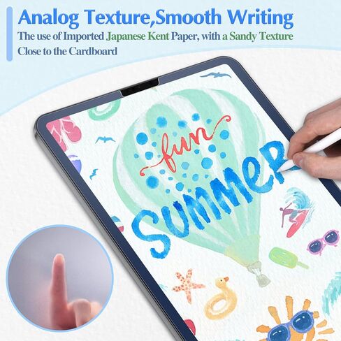 [2 Pack] Anti Blue Light Screen Protector Compatible with iPad Pro 12.9'', Matte Paper Screen Protector for Study and Work, Eye Protection Anti-blue Light Filter, Anti Glare in Saudi Arabia