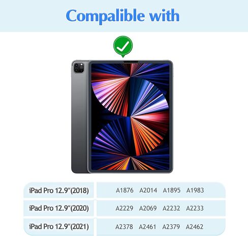 [2 Pack] Anti Blue Light Screen Protector Compatible with iPad Pro 12.9'', Matte Paper Screen Protector for Study and Work, Eye Protection Anti-blue Light Filter, Anti Glare in Saudi Arabia