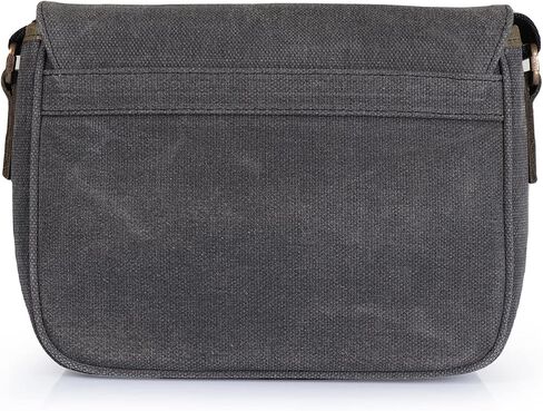 MegaGear Sequoia Canvas Bag Compatible with Canon, Nikon, Sony SLR/DSLR Mirrorless Cameras, Khaki Green (MG1974), PU Leather in Saudi Arabia